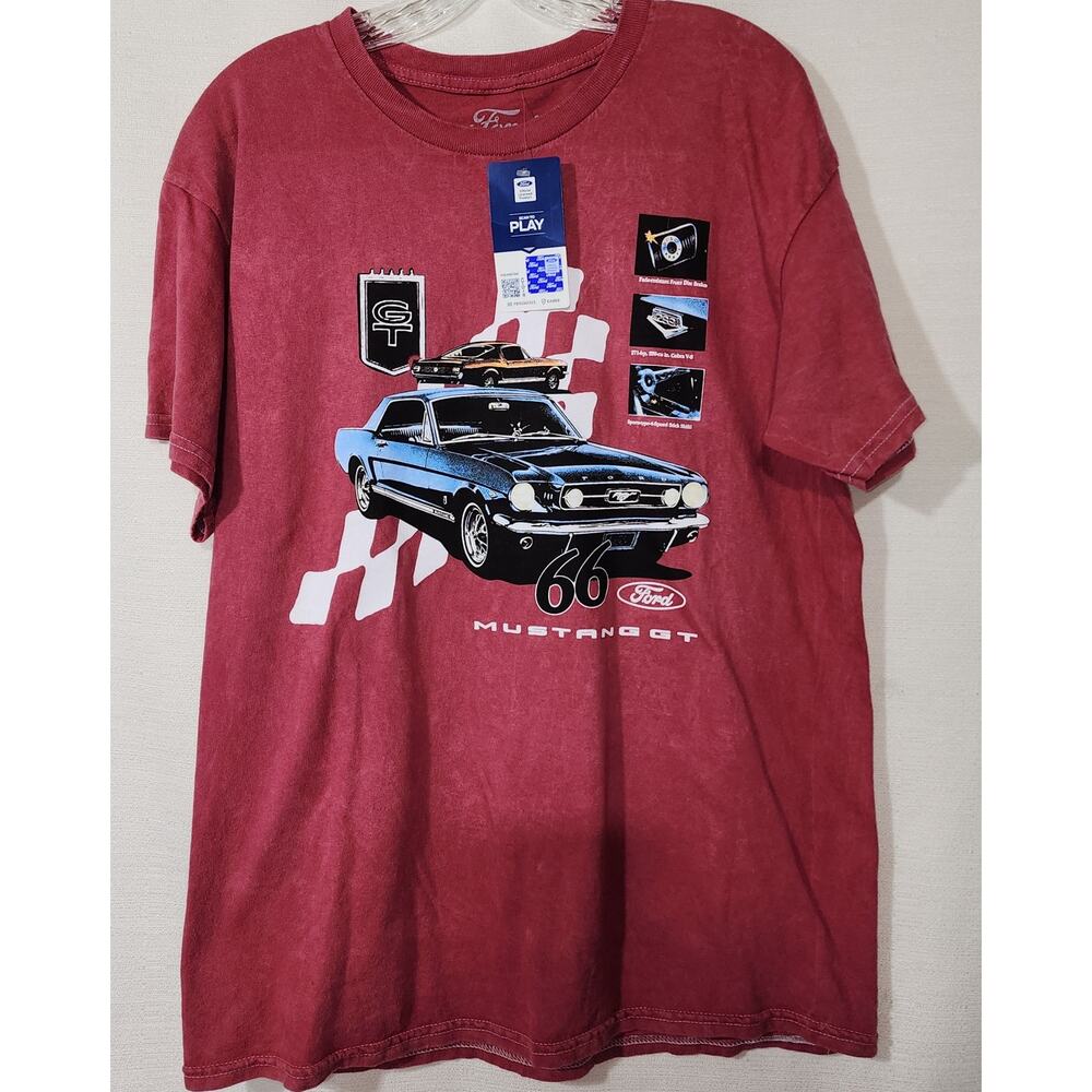 Ford Mustang Gt 66 graphic shirt men Large